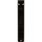 Ekena Millwork Miller Wrought Iron Bracket, (Single center brace), Antiqued Warm Silver 1 1/2"W x 5 1/2"D x 8"H BKTM01X05X08SMIAWS - alternate 2